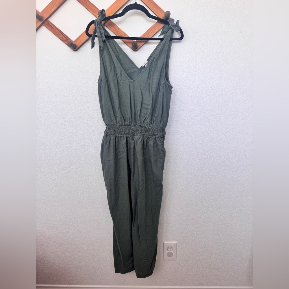 A New Day Sage Green Jumpsuit
